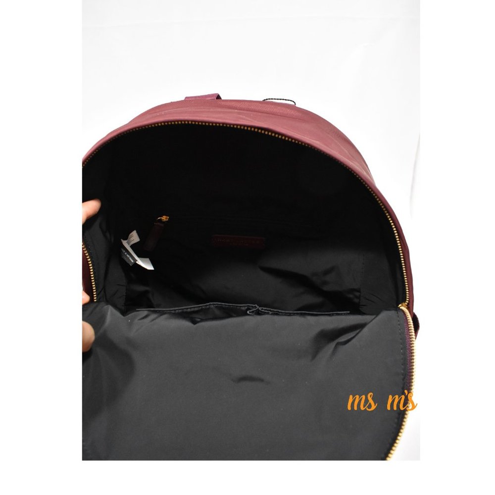 NWT Marc Jacobs DARK WINE Nylon Backpack - Picture 6 of 6